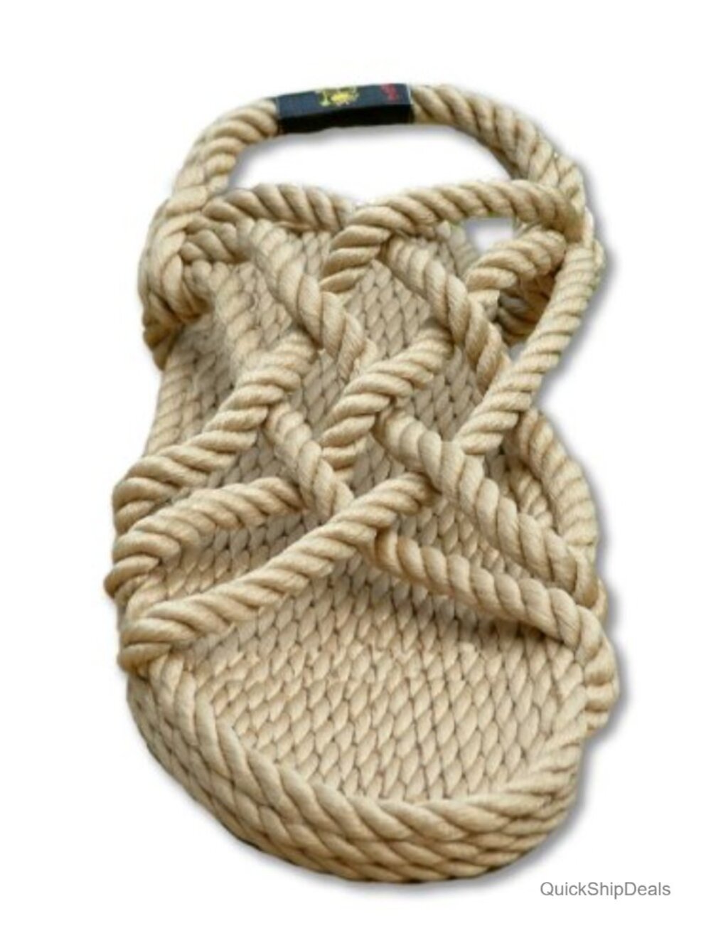 Handmade Unisex Rope Sandals - Barefoot Style Adjustable Crisscross Sandals